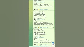 Flash usdt real no 1 Quality teligram me #flashusdt #flashbtc