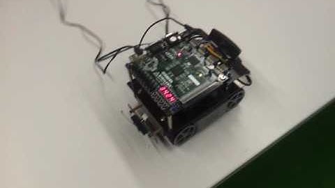 Tracker mobile robot controller with FPGA