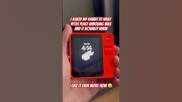 I Asked the Rabbit R1 what Petes Place Unboxing is… #techreview #scienceandtech #petesplaceunboxing