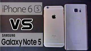 Iphone 6S Vs Galaxy Note 5 - Speed & Camera Test