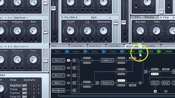 Thunderstorm, Howling Wind, Rain - Native Instruments Massive Tutorial