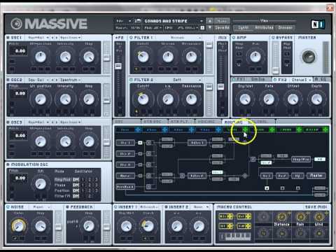 Thunderstorm, Howling Wind, Rain - Native Instruments Massive Tutorial