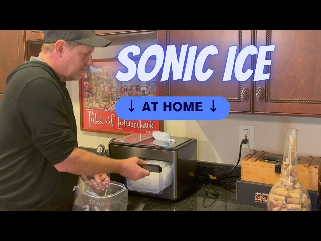 SYCEES Nugget Ice Maker Sonic Ice, Overview/Details/Reviews