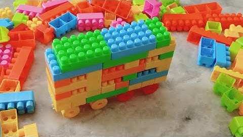 Satisfying DIY/ bus ASMR/Building Blocks/ Lego blocks relaxation #asmr#asmrsounds#buildingblocks