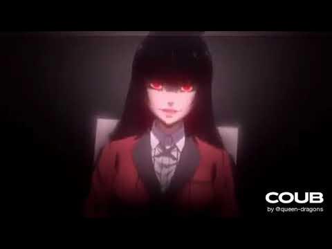 anime moments kakegurui Yumeko Jabami - YouTube