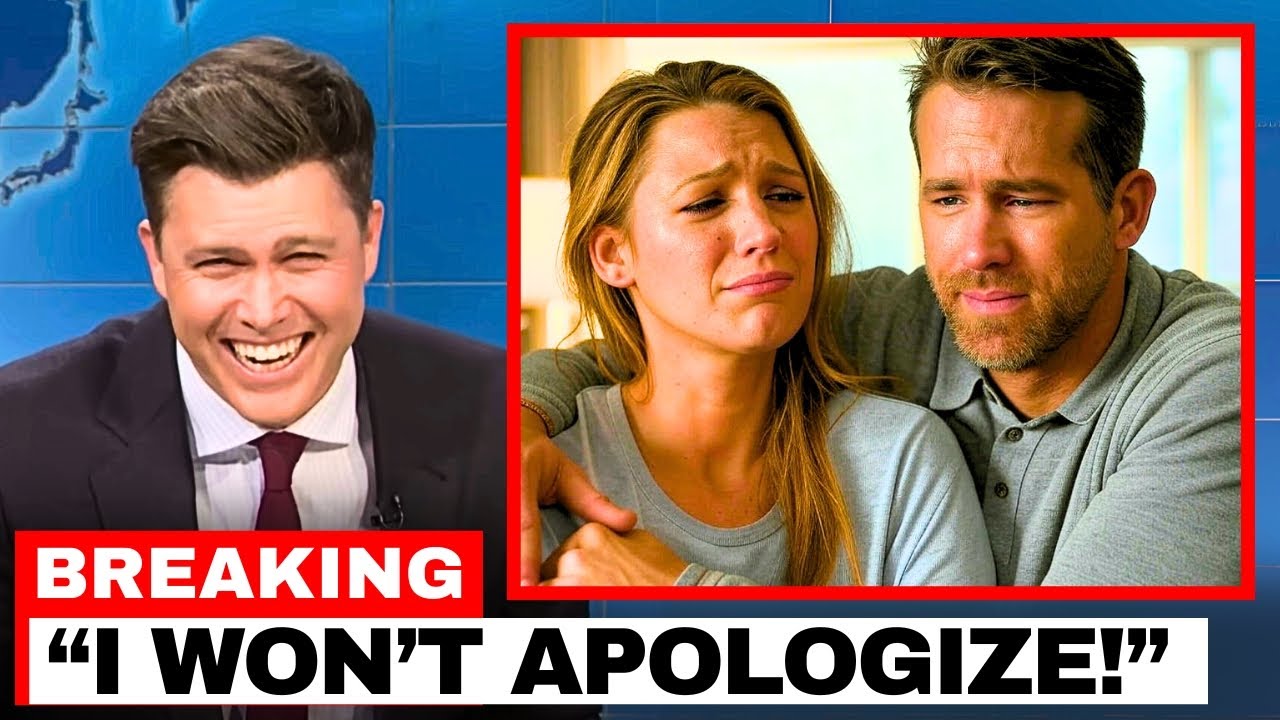 Blake Lively & Ryan Reynolds ROASTED by Scarlett Johansson's Husband AT SNL LIVE!