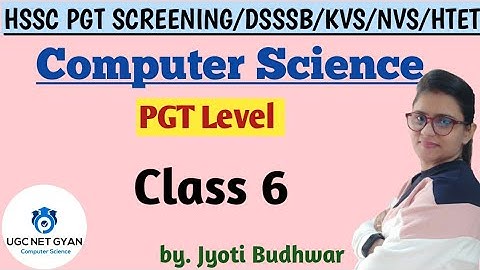 Class 6 : Graph Traversal l BFS l Algorithm l for NET/DSSSB/HSSC PGT/KVS/NVS/APS/HTET l UGC NET GYAN