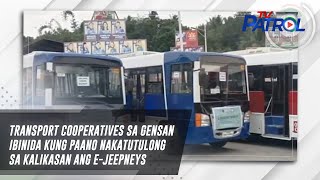 Transport Cooperatives sa GenSan ibinida kung paano nakatutulong sa kalikasan ang e-jeepneys