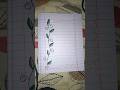 Beautiful border design idea For project #drawing #art #easydrawing #borderdesign #shorts #viral #fy