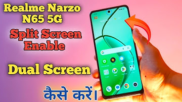 How To Enable Split Screen In Realme Narzo N65 5G Realme Narzo N65 5G Mein Flooting Window Enable