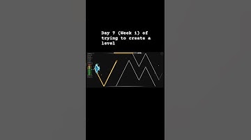 Day 7 of trying to create a level #geometrydash #layout #gd