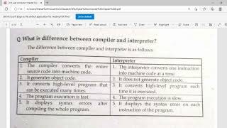 ICS Computer Part 2 Chapter 8 - Language processors or translators -12th Class Computer Lecture 5