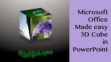Office Made Easy - 3D Cube in PowerPoint