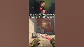 PERFECT WINDOW FLASH ON MIRAGE T SIDE #cs2 #cs2tips #cs2clips  #shorts