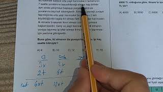 2023 Bilgi Sarmal Tyt Matematik Branş Deneme 11 Çözümleri 2130