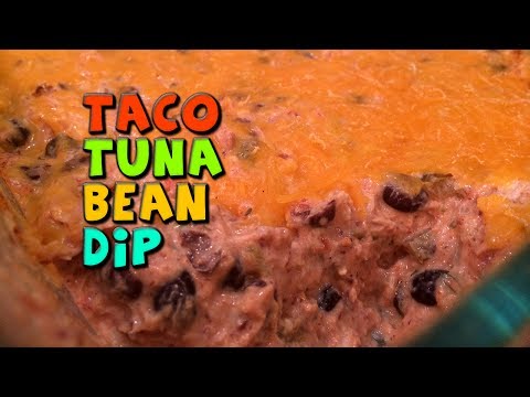 Taco TUNA Bean Dip Recipe (Healthy/Bodybuilding)