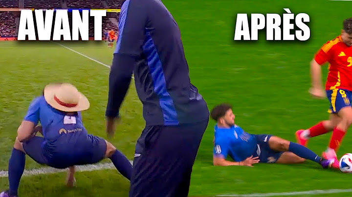 L'entrée d'INOXTAG et sa faute 30 secondes après 🤣 (Match retour 🇫🇷🇪🇸)