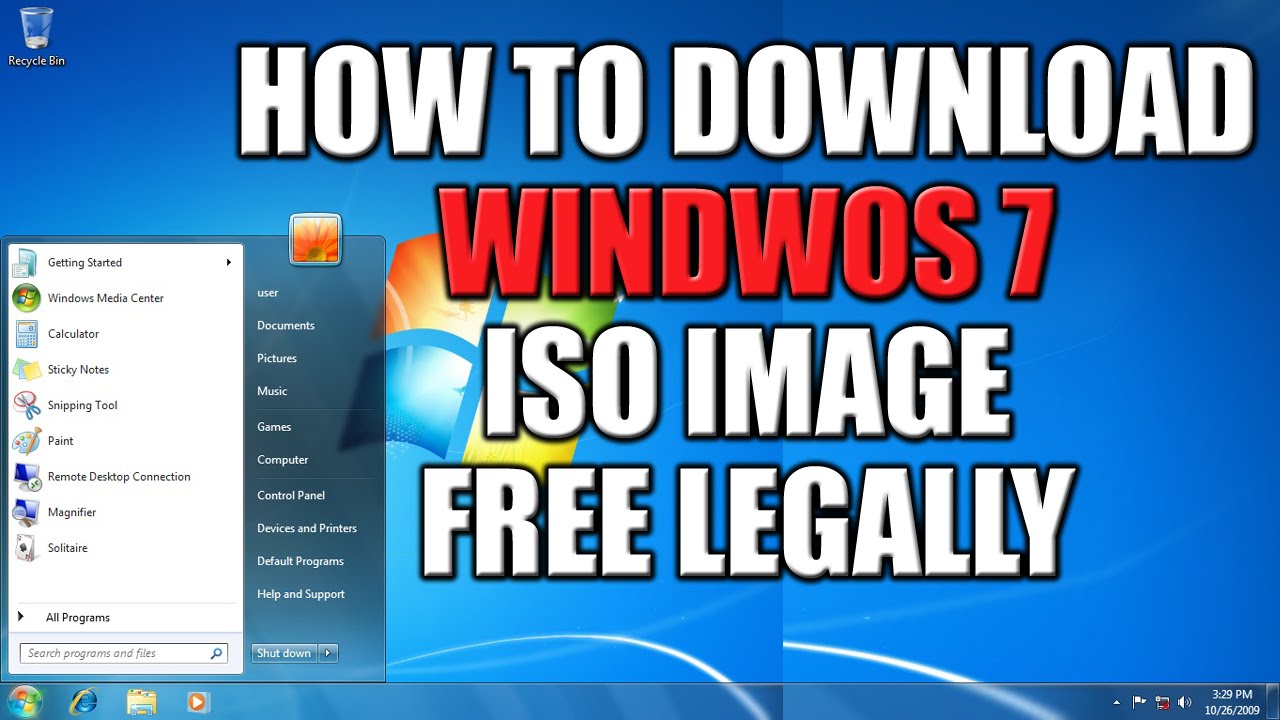 microsoft windows 7 iso download