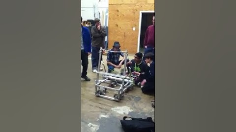 2014 FRC team Aim robotics 1123 shooter prototype