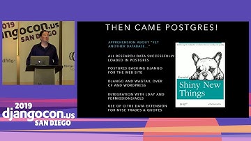 DjangoCon 2019 - Awesome Automated APIs with Automagic REST by Timothy Allen