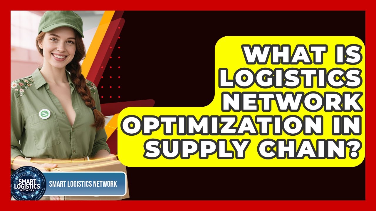 What Is Logistics Network Optimization In Supply Chain? | Smart Logistics Network News