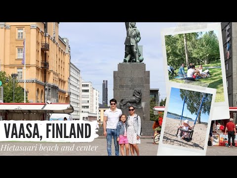 Our Visit To Vaasa City And Hietasaari Beach | EXPLORE FINLAND #7 | Meu & Mea