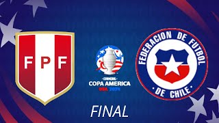 PES2021 | Peru vs Chile | Copa América 2024 | Final.