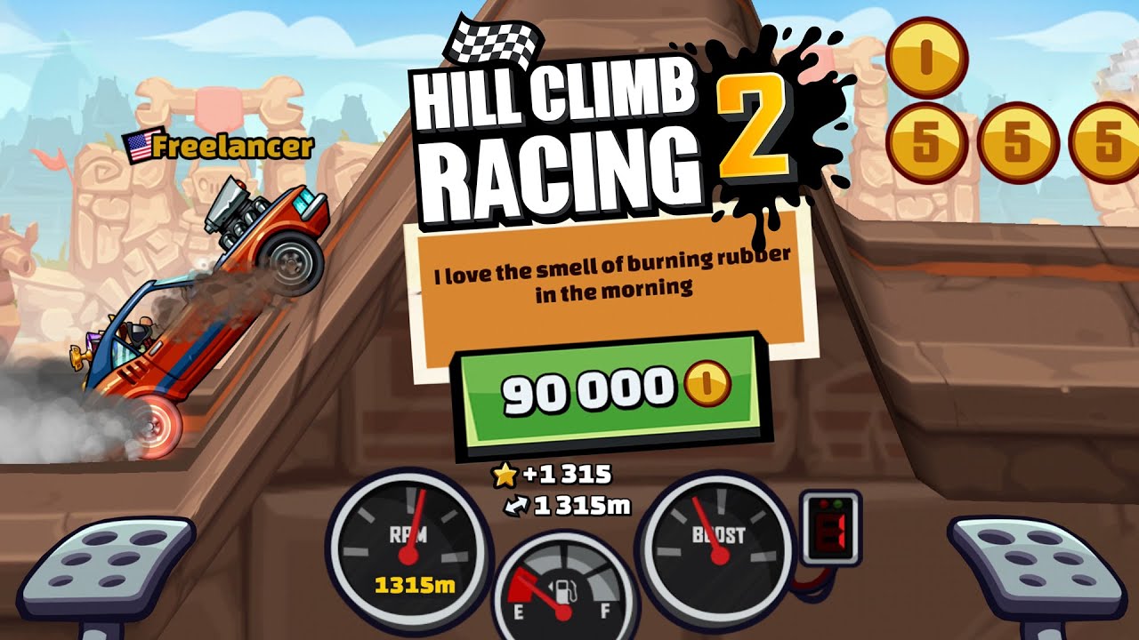 Hill Climb Racing 2 - Unlock the MUSCLE CAR For Free Now 