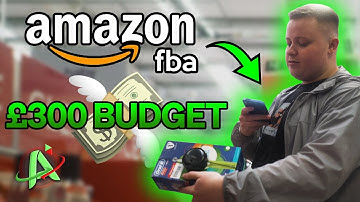 How To Start Amazon FBA w/ £300 BUDGET! (Retail Arbitrage UK)