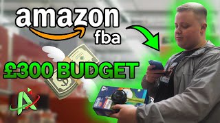 How To Start Amazon FBA w/ £300 BUDGET! (Retail Arbitrage UK)