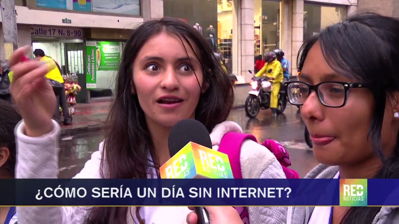 ¿Cómo sería un día sin internet? - YouTube