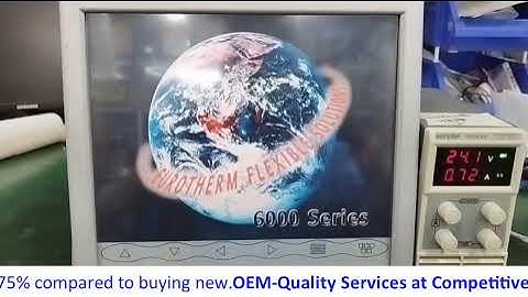 Expert Eurotherm Chessell 6000 Series 6180XIO HMI Repairs Dynamics Circuit (S) Pte. Ltd.