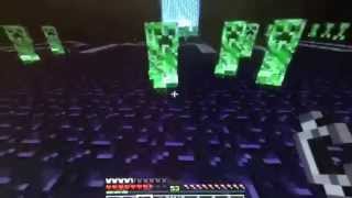 Minecraft: Mob Battle-Zeus vs Creeper