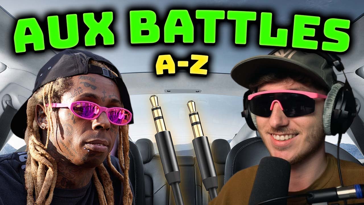 Aux Battles AZ Spin Wheel, Get a Letter, Play a Song that Starts