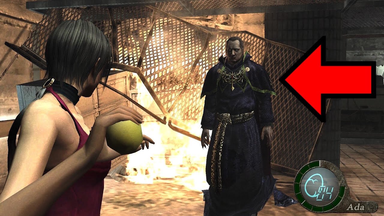 バイオハザード4 エイダがラスボスに卵を当てると Resident Evil 4 Ps4 Youtube