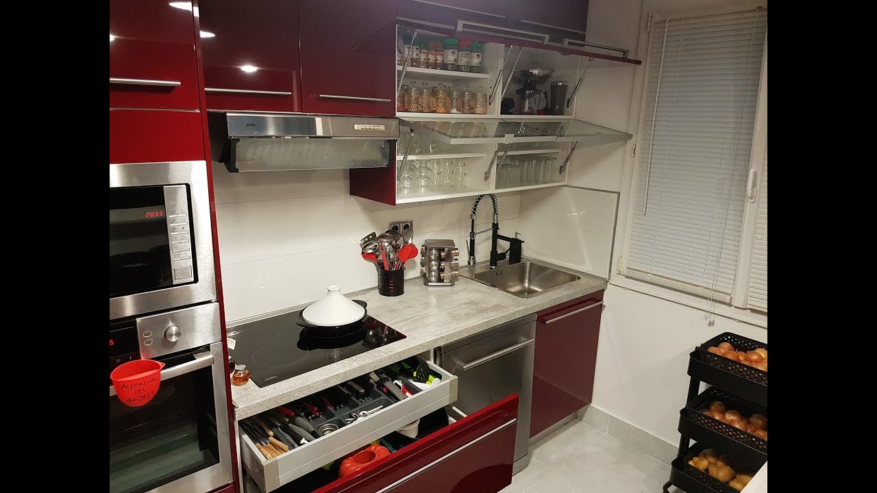 ندمت وفات الفوت! واش نصحكم بالمطبخ اللامع(laqué)؟ وشحال نقام عليا المطبخ بالكامل؟ عشاء خفيف ❤