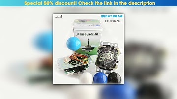 Review NEW Original Japan SANWA Joystick JLX-TP-8YT 8 Way Restrictor Arcade Game Machine Zero Delay