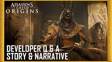 Assassin’s Creed Origins: Developer Q&A - Story & Narrative | Ubisoft [NA]
