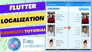 Flutter Localization with Easy Localization | Internationalization Flutter App | Complete Tutorial