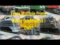 Starting Up Every Single Multiple-Prime Mover Model That I Have Including DDA40X, 2M62, ALCO DL-110