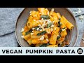 Pumpkin Pasta With Crispy Sage