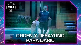 Como todas las mañanas, Darío el primero en levantarse ⛅ - Gran Hermano