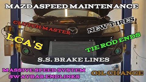 Mazdaspeed 3 massive speed system swaybar endlinks, LCA