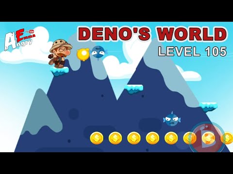 Deno's World - Level 105 / Gameplay Walkthrough (Android, iOS)