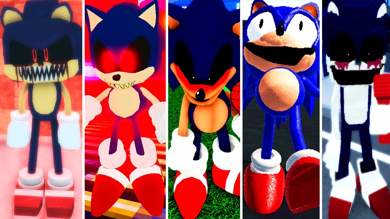 TOP 5 MELHORES JOGOS SONIC.EXE NO ROBLOX! (Top 6 Sonic.exe Games in Roblox)  
