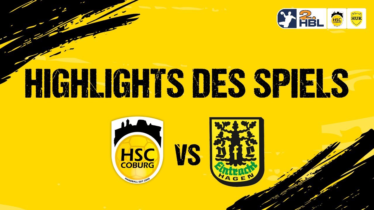 Highlights HSC 2000 Coburg vs. VfL Eintracht Hagen I Saison 25/26