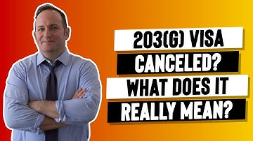 203(g) Visa Expiring -- here