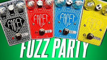 All The Reeves Electro Facet Fuzz Pedals Compared!