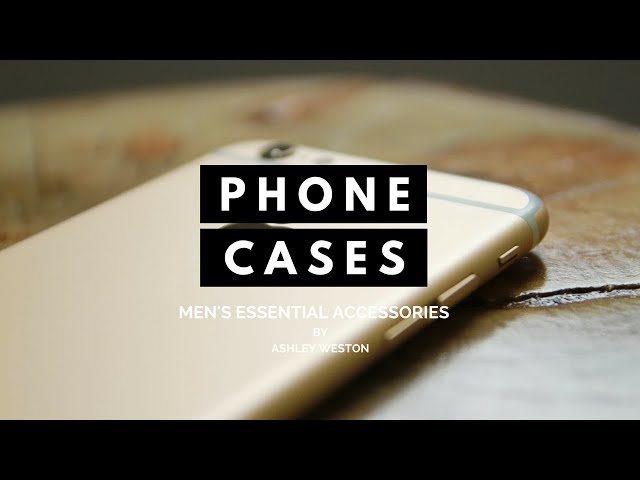 Men's Tech Accessories: Mobile Cases, Wearable Tech