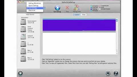Defragmenting Mac Hard Drive Just in 3 Clicks - Stellar Mac Tools